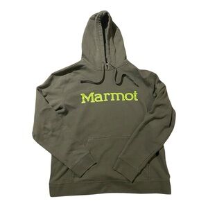 Marmot Olive Green Hoodie